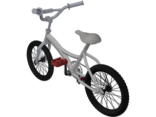 BMX Bike 3D Model preview