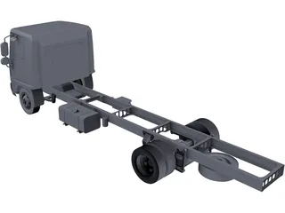 Hino 500 3D Model preview