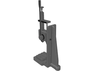 Spring Impact Press 3D Model preview