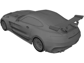 Mercedes-Benz AMG GT 3D Model preview