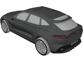 Aston Martin DBX (2020) 3D Model preview