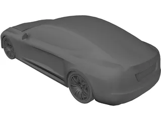 Tesla Model S 3D Model preview