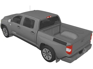 Toyota Tundra TRD (2018) 3D Model preview