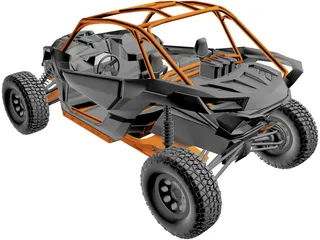 Can Am Maverick (2019) 3D Model preview