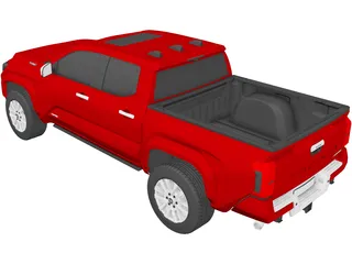 Toyota Tacoma (2024) 3D Model preview
