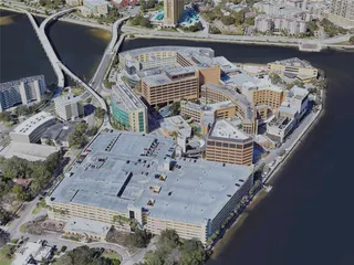 Tampa City, USA (2023) 3D Model preview