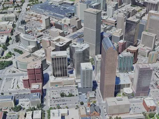Denver City, CO, USA (2023) 3D Model preview