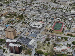 San Antonio City, USA (2023) 3D Model preview