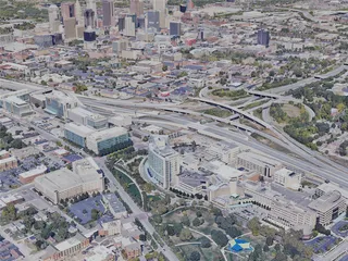 Columbus City, OH, USA (2023) 3D Model preview
