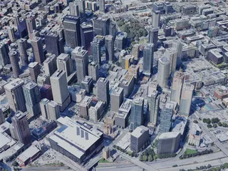 Seattle City, USA (2022) 3D Model preview