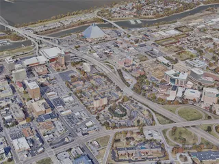 Memphis City, USA (2022) 3D Model preview