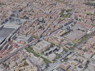 Rome City, Italy (2023) 3D Model preview