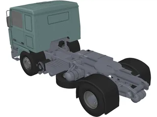 Volvo F-12 3D Model preview
