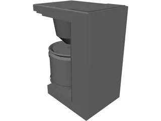 Coffee Machine 3D Model preview