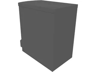 Cabinet 3D Model preview