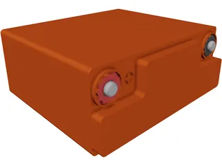 Odessey Battery 3D Model preview