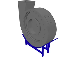 Pump 3D Model preview