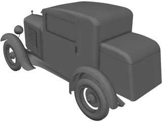 Salmson (1925) 3D Model preview
