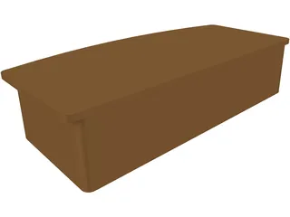 Video Rack 3D Model preview