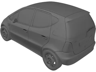 Mercedes-Benz A-class 3D Model preview