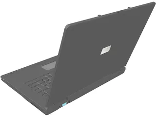 Fujitsu Siemens Amilo 1705 Laptop 3D Model preview
