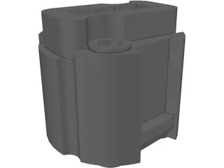 G9 Socket for Lamps 3D Model preview