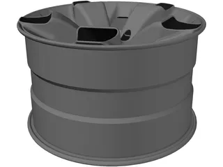 Rim Concept 3D Model preview