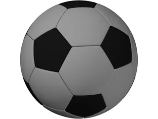 Soccer Ball 3D Model preview