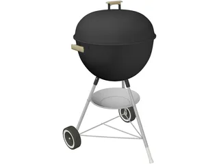 Grill Webber 3D Model preview