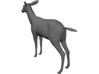 Deer 3D Model preview