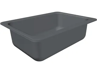 Kitchen Sink 3D Model preview