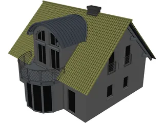 House 3D Model preview