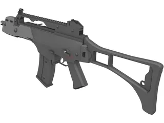 Heckler&Koch G36C 3D Model preview