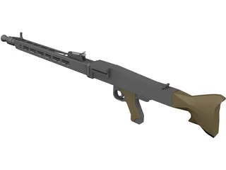 MG 42 3D Model preview