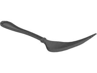 Fork 3D Model preview