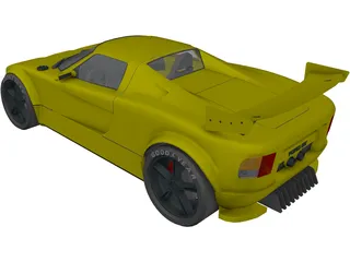 Ford GT 40 [Tuned] 3D Model preview