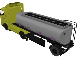 Scania Griffin 3D Model preview