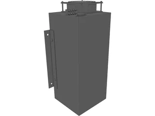 Lambda power supply 3D Model preview