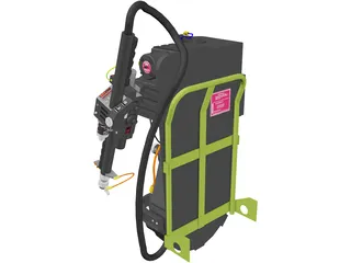 Ghost busters proton pack 3D Model preview