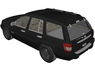 Jeep Grand Cherokee 3D Model preview