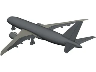 Boeing 787 3D Model preview