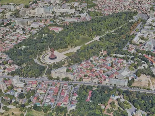 Bucharest City, Romania (2022) 3D Model preview