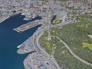 Oslo City, Norway (2022) 3D Model preview