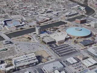 Wichita City, USA (2023) 3D Model preview