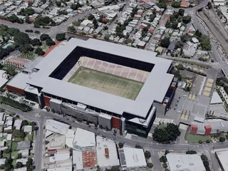 Brisbane City, Australia (2021) 3D Model preview