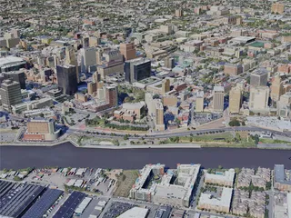Newark City, USA (2022) 3D Model preview