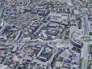 Nimes City, France (2022) 3D Model preview