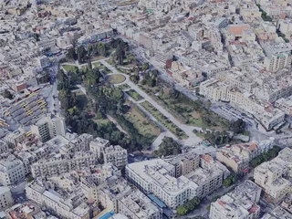 Tunis City, Tunisia (2023) 3D Model preview