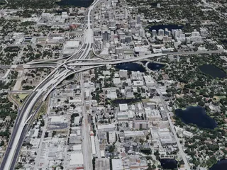 Orlando City, USA (2023) 3D Model preview