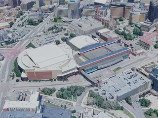 St Paul City, USA (2023) 3D Model preview